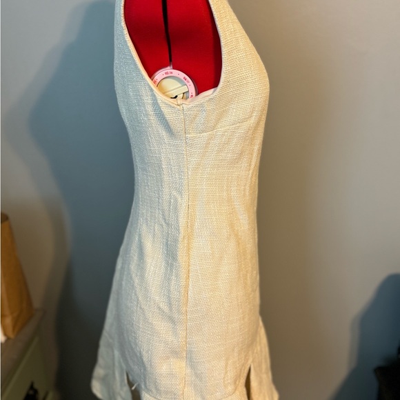 Tweed Mini Dress with Ruffle Hem - Picture 3 of 6